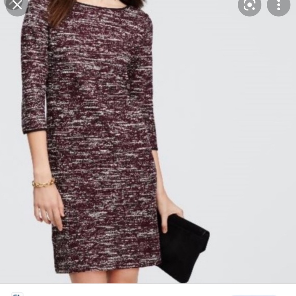 Ann Taylor tweed dress